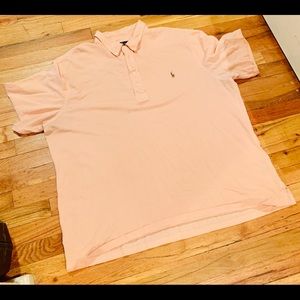 Ralph Lauren pink polo shirt “used”